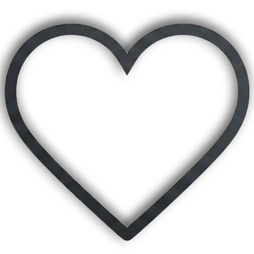 Пусте сердечко - поставити лайк